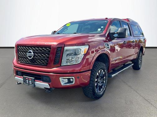 Cayenne Red 2017 Nissan Titan XD PRO-4X
