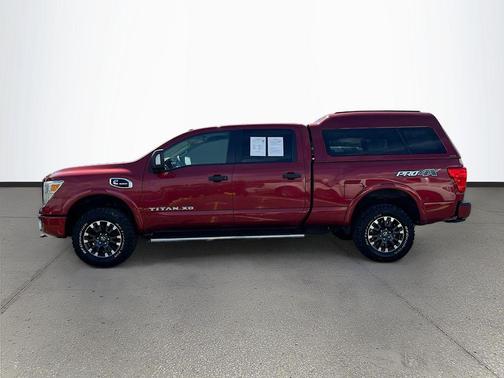 Cayenne Red 2017 Nissan Titan XD PRO-4X