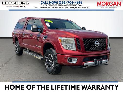 Cayenne Red 2017 Nissan Titan XD PRO-4X