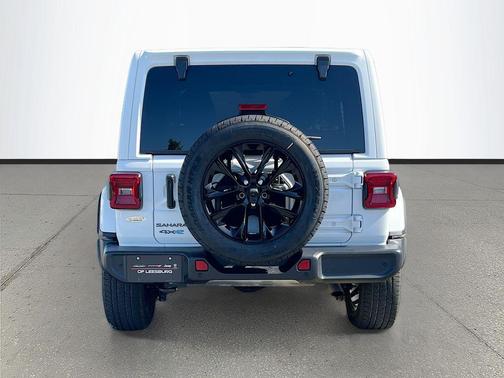 Bright White Clearcoat 2025 Jeep Wrangler 4xe Sahara