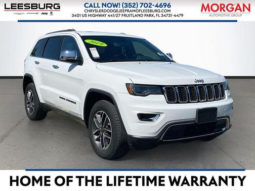 Bright White Clearcoat 2019 Jeep Grand Cherokee Limited