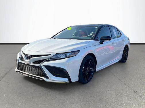 Midnight Black Metallic 2024 Toyota Camry XSE