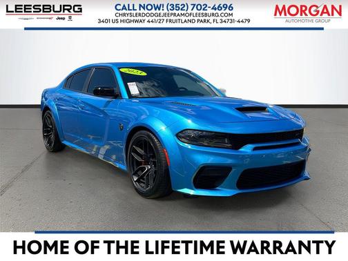 B5 Blue Pearlcoat 2023 Dodge Charger SRT Hellcat Widebody Jailbreak