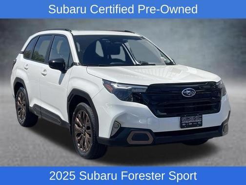Crystal White Pearl 2025 Subaru Forester Sport