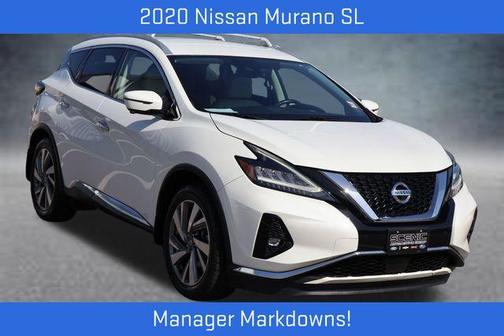 White 2020 Nissan Murano SL