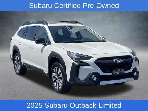 Crystal White Pearl 2025 Subaru Outback Limited