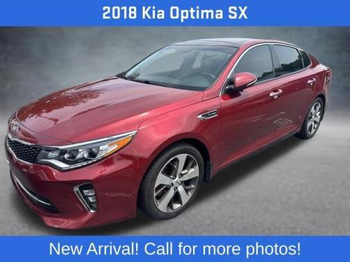 Remington Red Metallic 2018 Kia Optima SX Turbo