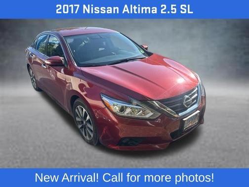 Red 2017 Nissan Altima 2.5 SL