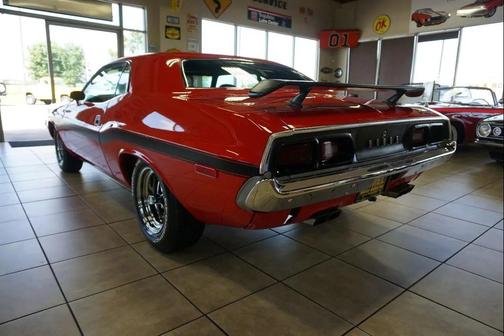 Red 1973 Dodge Challenger Base