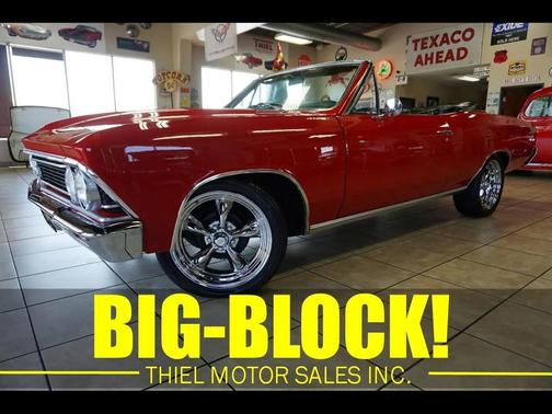 Red 1966 Chevrolet Chevelle 396 Big-Block - Super Sport Tribute - Convertible!