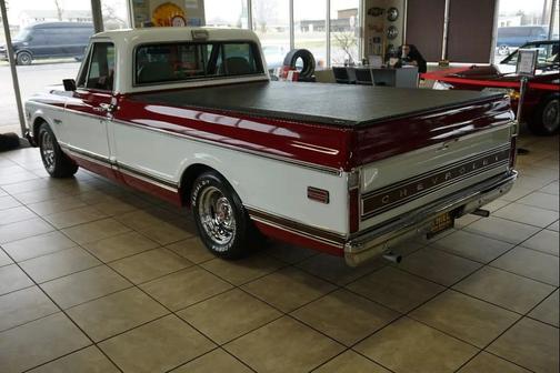 Maroon 1971 Chevrolet C10/K10 Base