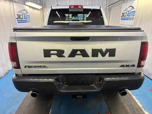 Bright Silver Metallic 2017 RAM 1500 Rebel