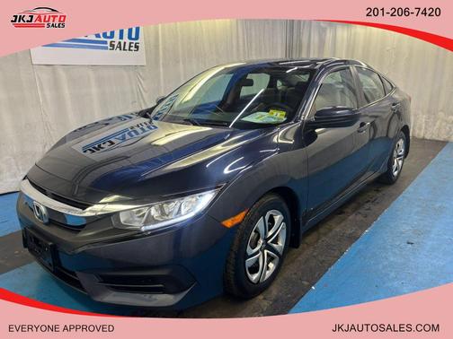 Blue 2017 Honda Civic LX