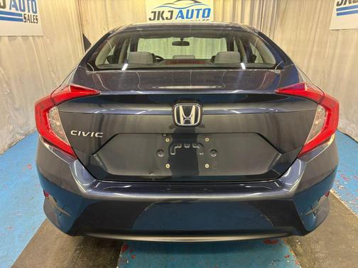 Blue 2017 Honda Civic LX