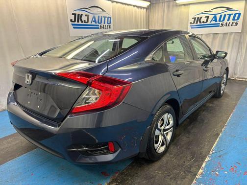 Blue 2017 Honda Civic LX
