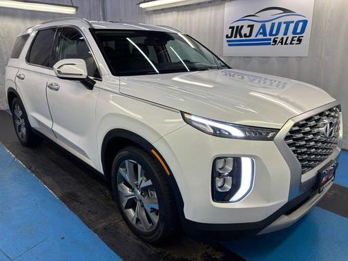 Hyper White 2020 Hyundai PALISADE SEL