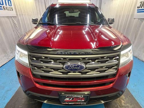 Red 2019 Ford Explorer XLT