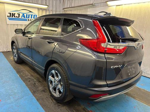 Gray 2018 Honda CR-V EX