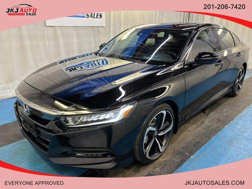 Crystal Black Pearl 2018 Honda Accord Sport