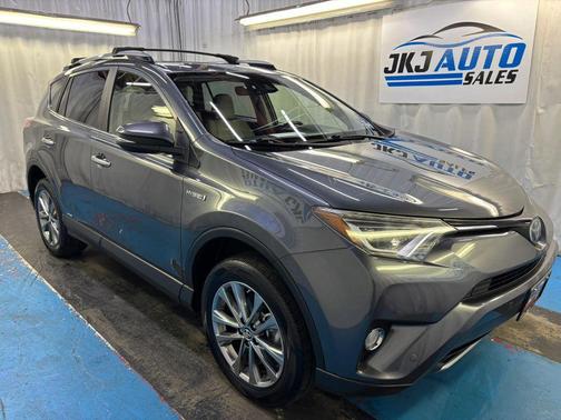 Magnetic Gray Metallic 2017 Toyota RAV4 Hybrid Limited
