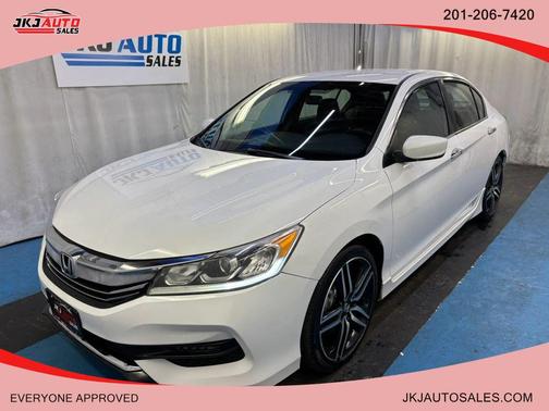 White Orchid Pearl 2016 Honda Accord Sport