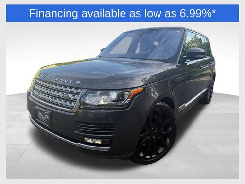 Black 2016 Land Rover Range Rover 3.0L Supercharged HSE