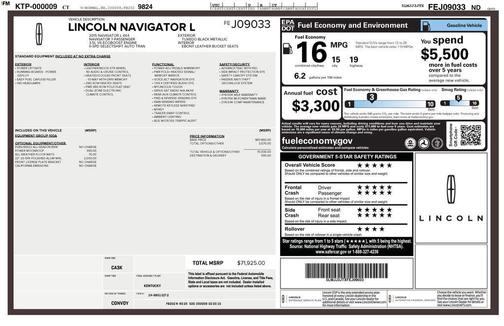 2015 Lincoln Navigator L