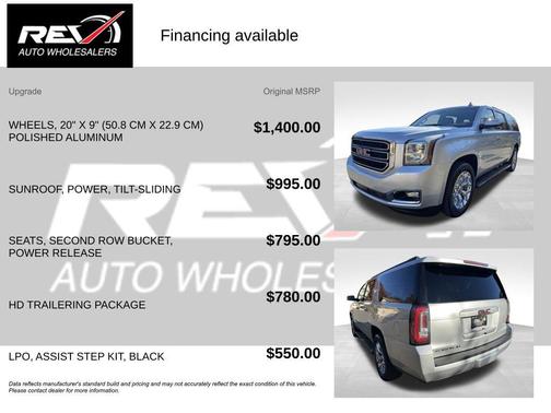 2016 GMC Yukon XL SLT