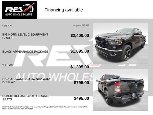 2019 RAM 1500 Big Horn