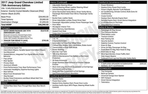 2017 Jeep Grand Cherokee Limited