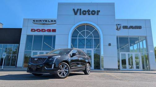 Stellar Black Metallic 2025 Cadillac XT5 Premium Luxury