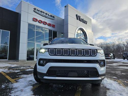 Bright White Clearcoat 2026 Jeep Compass Limited