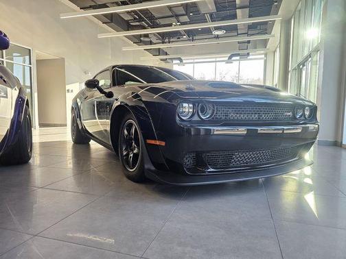 Pitch Black Clearcoat 2021 Dodge Challenger SRT Super Stock