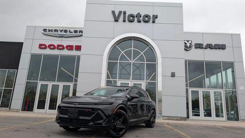 Black 2024 Chevrolet Equinox EV RS