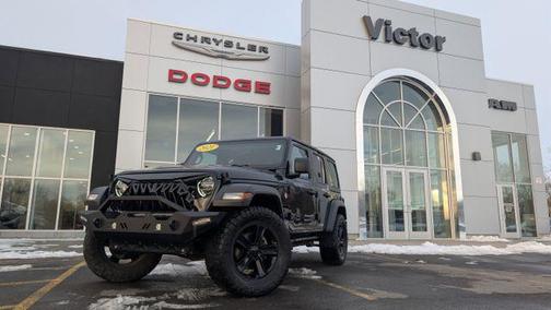 Black Clearcoat 2021 Jeep Wrangler Unlimited Sport Altitude