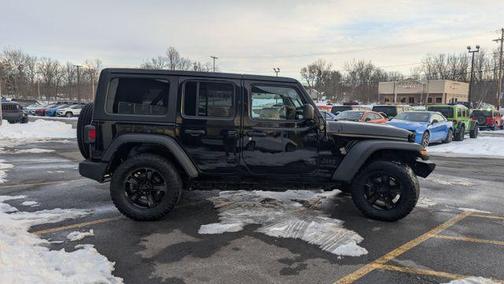 Black Clearcoat 2021 Jeep Wrangler Unlimited Sport Altitude