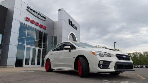 Crystal White Pearl 2019 Subaru WRX Premium