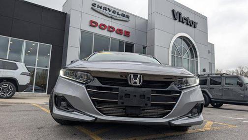 Sonic Gray Pearl 2021 Honda Accord Sport SE 1.5T