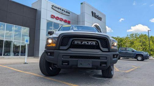 Bright White Clearcoat 2020 RAM 1500 Classic Warlock Crew Cab 4x4 5'7' Box