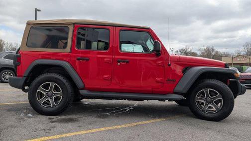 Firecracker Red Clearcoat 2020 Jeep Wrangler Unlimited Sport Altitude