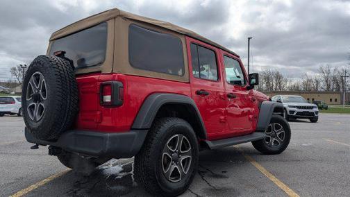 Firecracker Red Clearcoat 2020 Jeep Wrangler Unlimited Sport Altitude