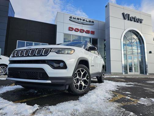 Bright White Clearcoat 2026 Jeep Compass Limited