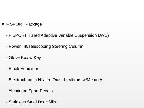 2021 Lexus RC 350 F Sport