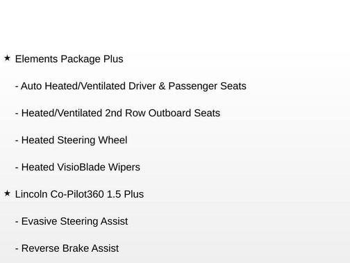 2023 Lincoln Aviator Reserve AWD