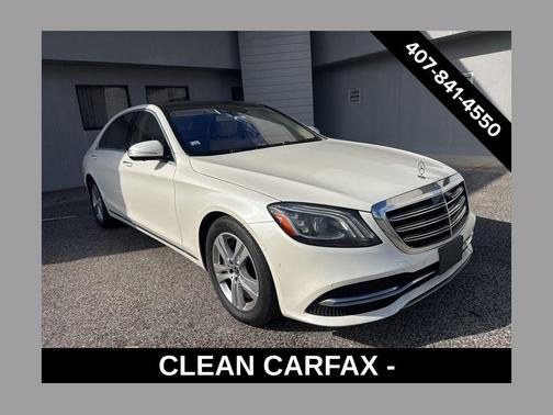 2018 Mercedes-Benz S-Class S 450