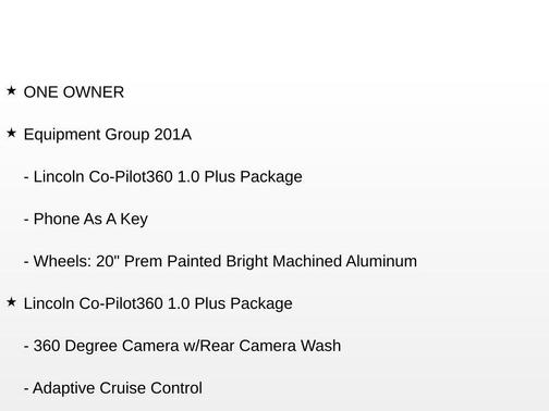 2022 Lincoln Nautilus Reserve