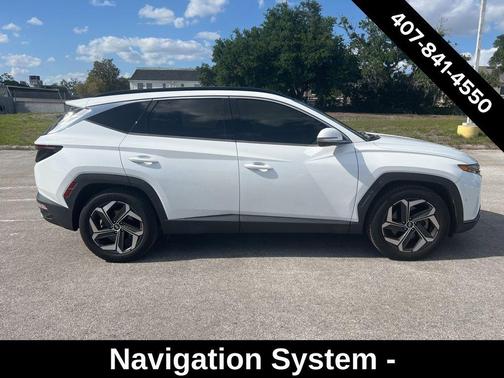 Quartz White 2022 Hyundai TUCSON Limited