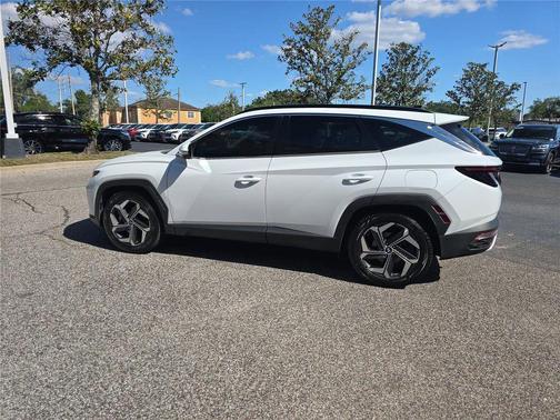 Quartz White 2022 Hyundai TUCSON Limited