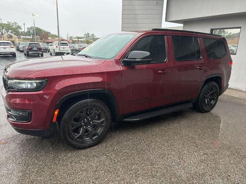 Velvet Red Pearlcoat 2024 Jeep Wagoneer Series II Carbide 4x4