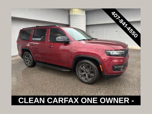 Velvet Red Pearlcoat 2024 Jeep Wagoneer Series II Carbide 4x4